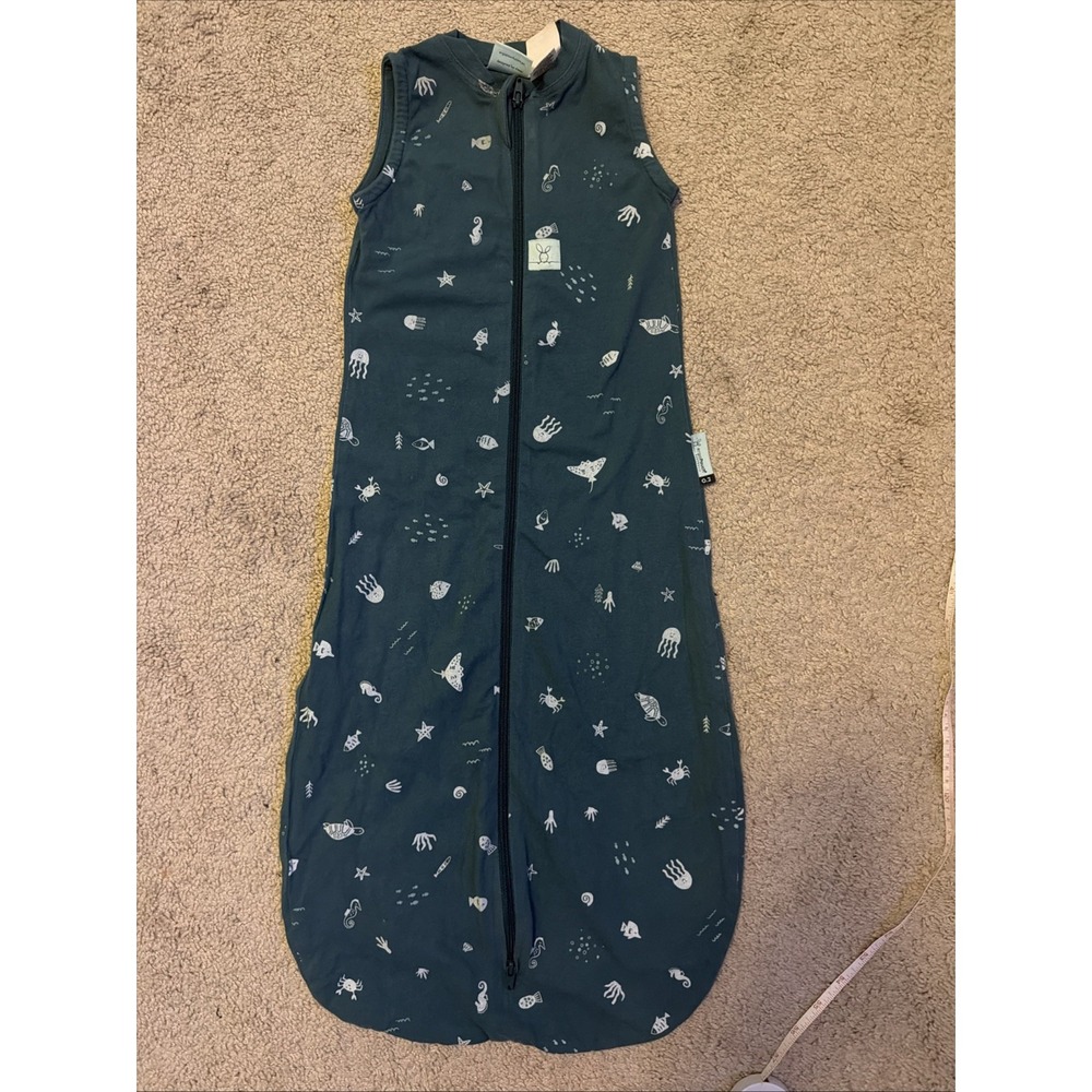 Ergopouch baby/Infant Jersey Sleeping Bag Tog 0.2 Size 3-12 Months Ocean Print